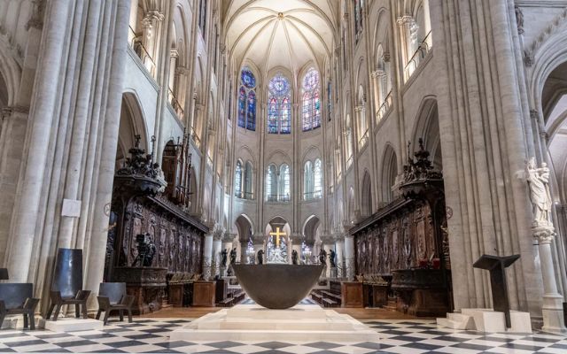 French Outraged about QR Codes to Enter Notre-Dame Cathedral